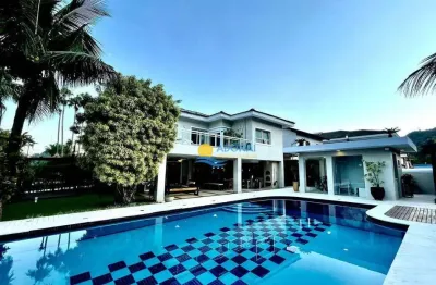 Casa com 5 dormitórios à venda, 600 m² por r$ 4.700.000,00 - enseada - guarujá/sp