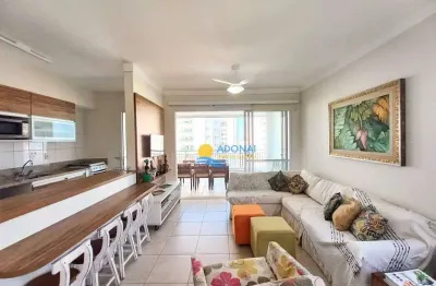 Apartamento com 3 dormitórios à venda, 121 m² por r$ 1.250.000,00 - jardim astúrias - guarujá/sp