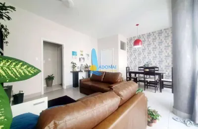 Apartamento com 3 dormitórios à venda, 110 m² por r$ 535.000,00 - pitangueiras - guarujá/sp