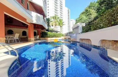Apartamento com 3 dormitórios à venda, 180 m² por r$ 950.000,00 - pitangueiras - guarujá/sp