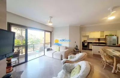Apartamento com 3 dormitórios à venda, 116 m² por r$ 750.000,00 - jardim astúrias - guarujá/sp