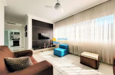 Apartamento com 3 dormitórios à venda, 95 m² por r$ 450.000,00 - pitangueiras - guarujá/sp