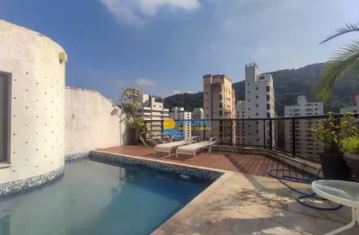 Cobertura à venda na praia das pitangueiras, 3 suítes, 2 vagas.