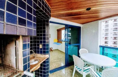 Apartamento com 3 dormitórios à venda, 128 m² por r$ 680.000,00 - pitangueiras - guarujá/sp