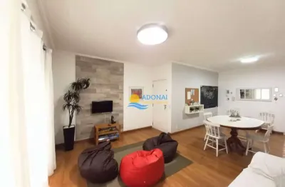 Apartamento com 3 dormitórios à venda, 135 m² por r$ 650.000,00 - pitangueiras - guarujá/sp