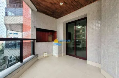 Apartamento com 4 dormitórios à venda, 170 m² por r$ 850.000,00 - pitangueiras - guarujá/sp