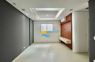 Apartamento com 1 dormitório à venda, 55 m² por r$ 300.000,00 - pitangueiras - guarujá/sp
