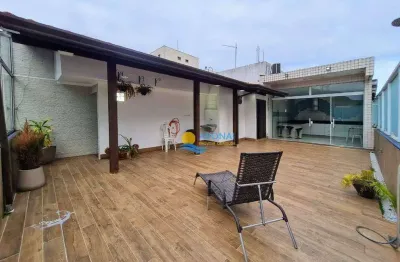 Cobertura com 3 quartos à venda, 190 m² por r$ 850.000 - pitangueiras - guarujá/sp