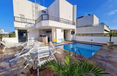 Apartamento com 4 dormitórios à venda, 120 m² por r$ 635.000,00 - pitangueiras - guarujá/sp