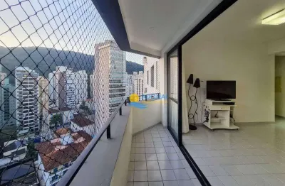 Apartamento com 4 dormitórios à venda, 139 m² por r$ 585.000,00 - pitangueiras - guarujá/sp
