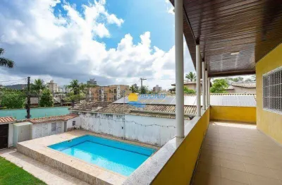 Casa com 6 dormitórios à venda, 265 m² por r$ 900.000,00 - jardim guaiuba - guarujá/sp