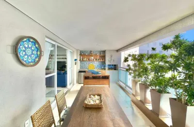 Apartamento com 4 dormitórios à venda, 134 m² por r$ 1.190.000,00 - jardim astúrias - guarujá/sp