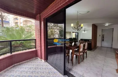 Apartamento com 4 dormitórios à venda, 180 m² por r$ 780.000,00 - jardim astúrias - guarujá/sp