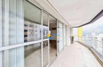 Apartamento com 3 dormitórios à venda, 233 m² por r$ 1.200.000,00 - pitangueiras - guarujá/sp