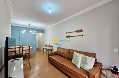 Apartamento com 3 dormitórios à venda, 85 m² por r$ 375.000,00 - jardim astúrias - guarujá/sp