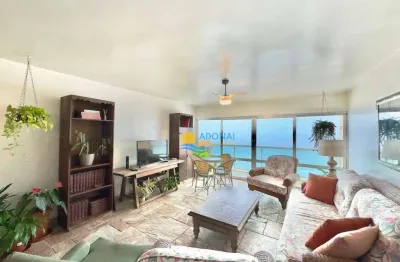 Apartamento com 3 dormitórios à venda, 180 m² por r$ 1.500.000,00 - pitangueiras - guarujá/sp