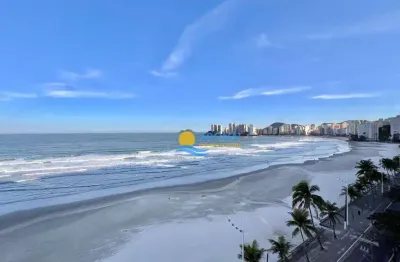 Apartamento frente mar na praia pitangueiras com vista mar.
