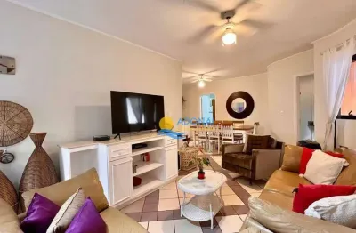 Apartamento com 3 dormitórios à venda, 140 m² por r$ 725.000,00 - pitangueiras - guarujá/sp