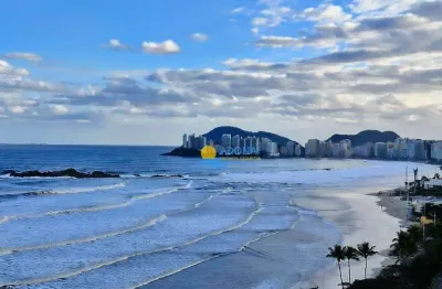 Apartamento com 3 dormitórios à venda, 145 m² por r$ 1.050.000,00 - pitangueiras - guarujá/sp