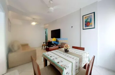 Apartamento com 2 dormitórios à venda, 75 m² por r$ 350.000,00 - jardim astúrias - guarujá/sp