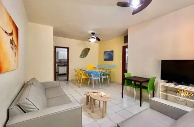 Apartamento com 3 dormitórios à venda, 104 m² por r$ 600.000,00 - pitangueiras - guarujá/sp