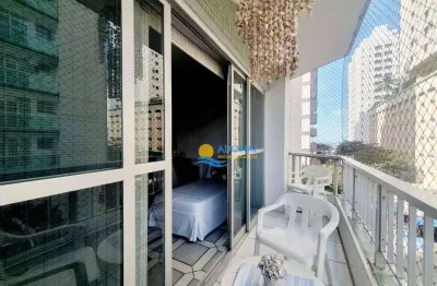 Apartamento com 3 dormitórios à venda, 130 m² por r$ 550.000,00 - pitangueiras - guarujá/sp