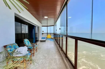 Apartamento a venda com vista panorâmica mar na praia das astúrias - guarujá/sp