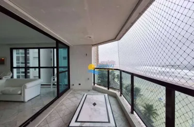 Apartamento com 3 dormitórios à venda, 200 m² por r$ 2.900.000,00 - pitangueiras - guarujá/sp