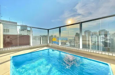 Apartamento à venda na praia das astúrias, 3 quartos, 2 vagas.