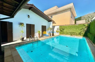 Casa com 3 dormitórios à venda, 135 m² por r$ 950.000,00 - balneário praia do pernambuco - guarujá/sp