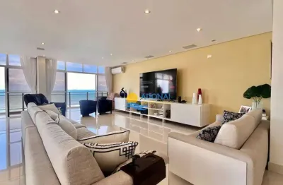 Apartamento com 4 dormitórios à venda, 190 m² por r$ 2.120.000,00 - pitangueiras - guarujá/sp