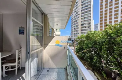 Apartamento com 2 dormitórios à venda, 58 m² por r$ 350.000,00 - pitangueiras - guarujá/sp