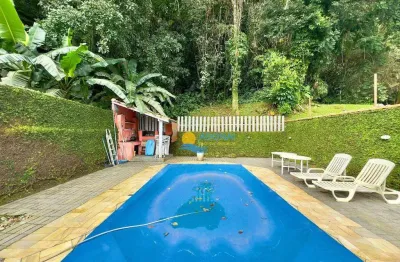 Casa com 3 dormitórios à venda, 160 m² por r$ 950.000,00 - balneário praia do pernambuco - guarujá/sp