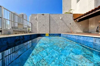 Cobertura com 2 dormitórios à venda, 120 m² por r$ 1.390.000,00 - jardim astúrias - guarujá/sp