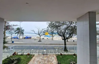 Apartamento à venda frente mar com 3 quartos e vista incrível na praia da pitangueiras - guarujá/sp