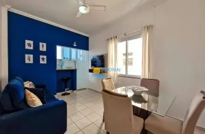 Apartamento com 2 dormitórios à venda, 60 m² por r$ 450.000,00 - pitangueiras - guarujá/sp