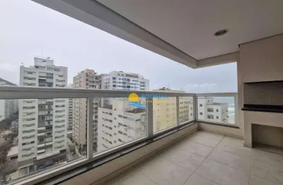 Apartamento com 3 dormitórios à venda, 100 m² por r$ 960.000,00 - pitangueiras - guarujá/sp