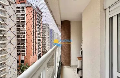 Apartamento com 3 dormitórios à venda, 100 m² por r$ 1.380.000,00 - pitangueiras - guarujá/sp