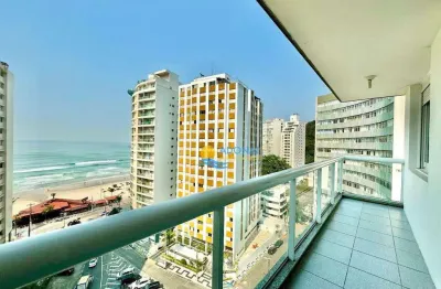 Apartamento com 2 dormitórios à venda, 85 m² por r$ 520.000,00 - pitangueiras - guarujá/sp
