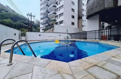Apartamento com 3 dormitórios à venda, 100 m² por r$ 600.000,00 - pitangueiras - guarujá/sp