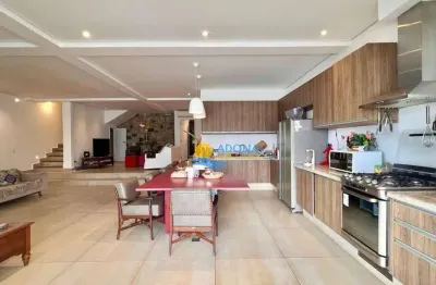 Casa com 3 dormitórios à venda, 240 m² por r$ 3.200.000,00 - enseada - guarujá/sp