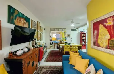 Apartamento com 2 dormitórios à venda, 98 m² por r$ 690.000,00 - pitangueiras - guarujá/sp