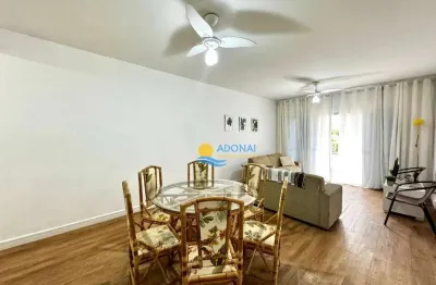 Apartamento 02 quartos, sacada, 112 m2,astúrias, guarujá / sp