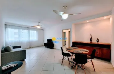 Apartamento com 2 dormitórios à venda, 100 m² por r$ 450.000,00 - pitangueiras - guarujá/sp