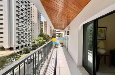Apartamento com 3 dormitórios à venda, 155 m² por r$ 740.000,00 - pitangueiras - guarujá/sp