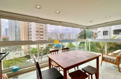 Apartamento com 3 dormitórios à venda, 120 m² por r$ 1.100.000,00 - jardim astúrias - guarujá/sp