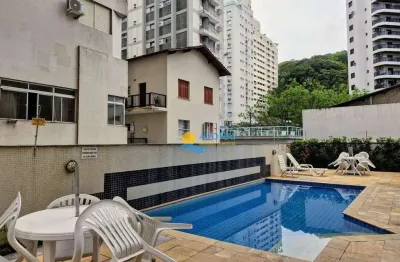 Apartamento com 2 dormitórios à venda, 72 m² por r$ 590.000,00 - pitangueiras - guarujá/sp