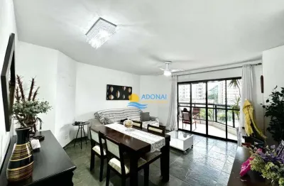 Apartamento com 3 dormitórios à venda, 115 m² por r$ 750.000,00 - jardim astúrias - guarujá/sp