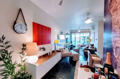 Apartamento com 3 dormitórios à venda, 90 m² por r$ 495.000,00 - enseada - guarujá/sp