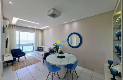 Apartamento com 2 dormitórios à venda, 129 m² por r$ 750.000,00 - pitangueiras - guarujá/sp